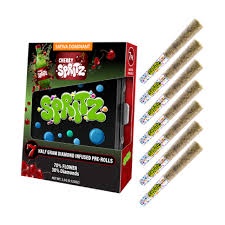 SPRITZ 7CT DIAMOND INFUSED PREROLLS / Cherry Spritz - SATIVA